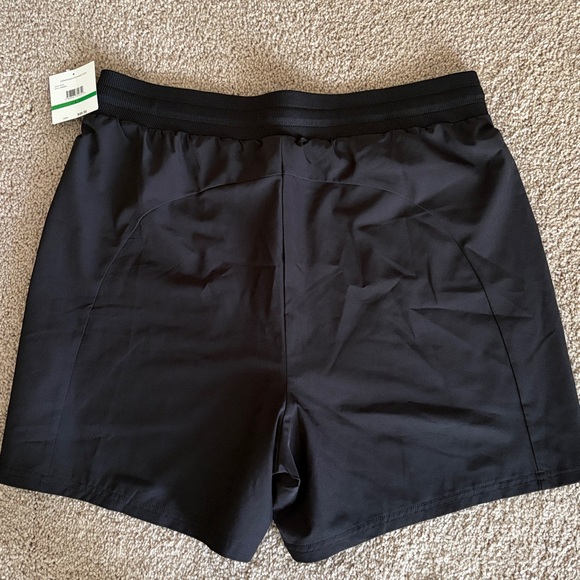 Rafaela women’s comfort Black Athletic Drawstring Shorts black NWT size L - Picture 4 of 4
